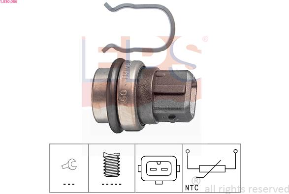 EPS 1.830.086 - Sensor, kylmedietemperatur xdelar.se