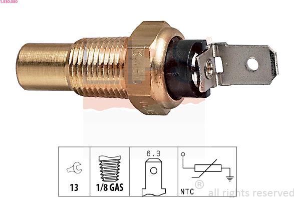 EPS 1.830.080 - Sensor, kylmedietemperatur xdelar.se