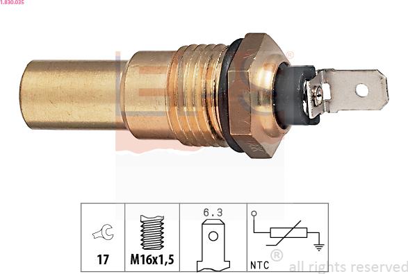 EPS 1.830.035 - Sensor, kylmedietemperatur xdelar.se