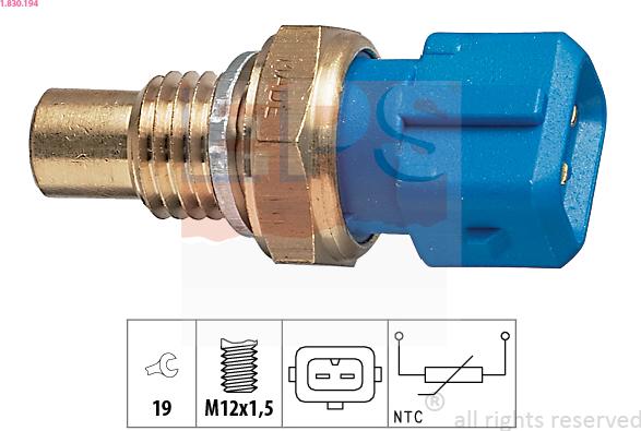 EPS 1.830.194 - Sensor, kylmedietemperatur xdelar.se