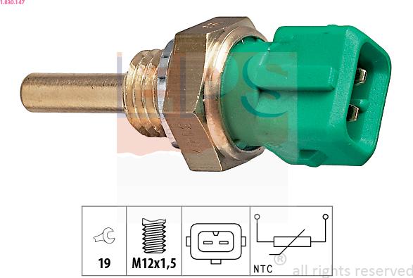 EPS 1.830.147 - Sensor, kylmedietemperatur xdelar.se