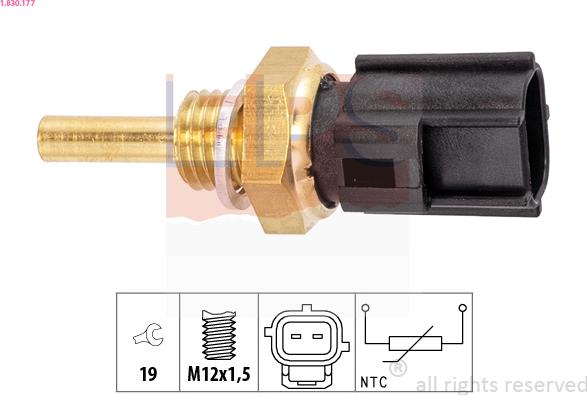 EPS 1.830.177 - Sensor, oljetemperatur xdelar.se