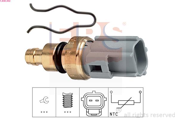 EPS 1.830.302 - Sensor, kylmedietemperatur xdelar.se