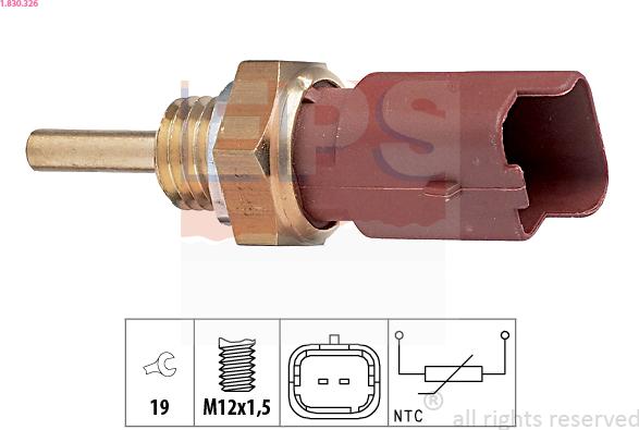 EPS 1.830.326 - Sensor, kylmedietemperatur xdelar.se