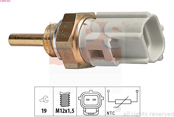 EPS 1.830.323 - Sensor, kylmedietemperatur xdelar.se