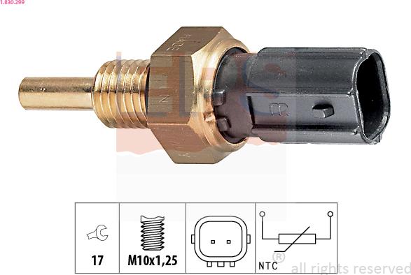 EPS 1.830.299 - Sensor, kylmedietemperatur xdelar.se