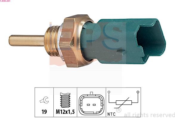 EPS 1.830.261 - Sensor, kylmedietemperatur xdelar.se