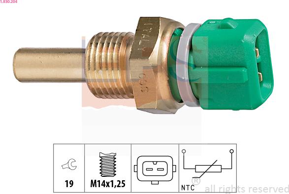 EPS 1.830.204 - Sensor, kylmedietemperatur xdelar.se