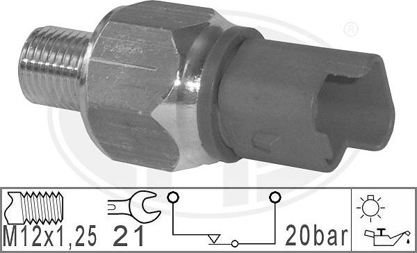 ERA 330801 - Sensor, oljetryck xdelar.se