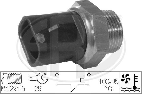 ERA 330277 - Termokontakt, kylarfläkt xdelar.se