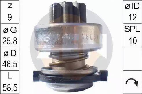 ERA 225192 - Drev, startmotor xdelar.se