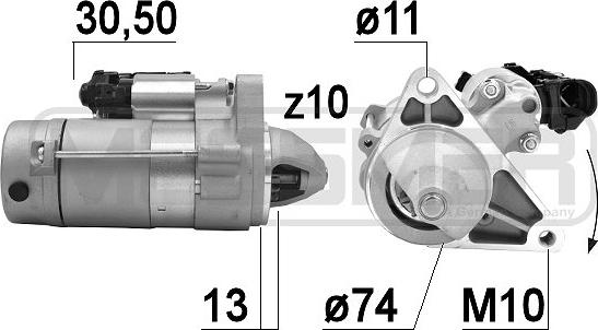 ERA 220928A - Startmotor xdelar.se