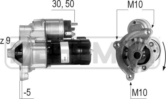 ERA 220455 - Startmotor xdelar.se