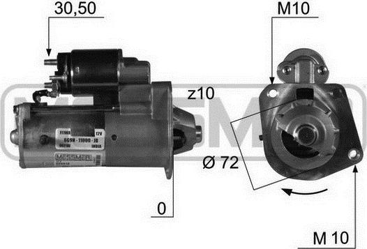 ERA 220418A - Startmotor xdelar.se