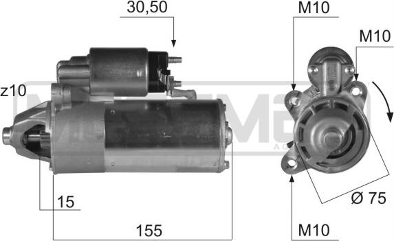 ERA 220413A - Startmotor xdelar.se