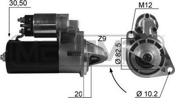 ERA 220434A - Startmotor xdelar.se