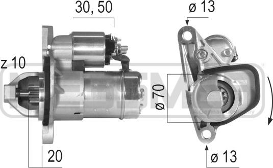 ERA 220579A - Startmotor xdelar.se