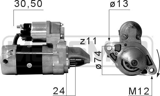 ERA 220664A - Startmotor xdelar.se