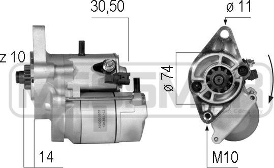 ERA 220602A - Startmotor xdelar.se