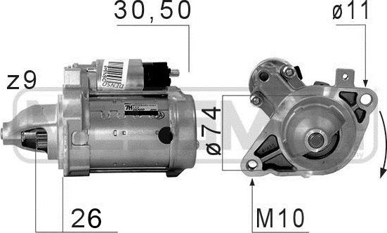 ERA 220677A - Startmotor xdelar.se