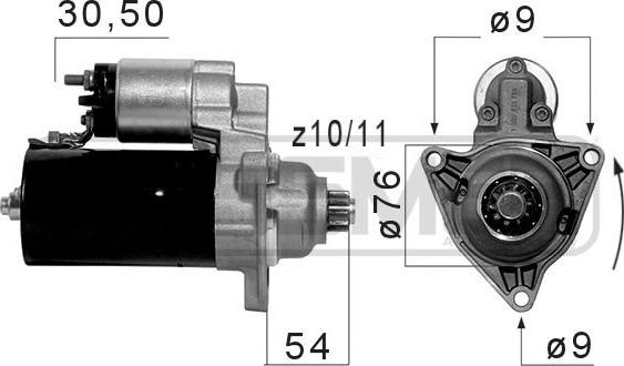 ERA 220054A - Startmotor xdelar.se