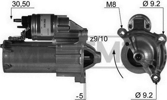 ERA 220012A - Startmotor xdelar.se