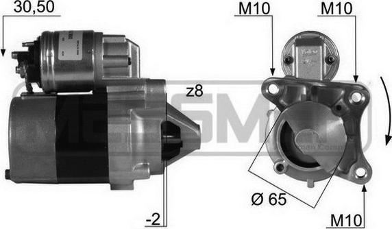 ERA 220023A - Startmotor xdelar.se