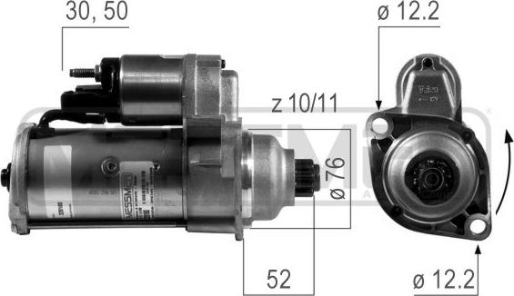 ERA 220180A - Startmotor xdelar.se