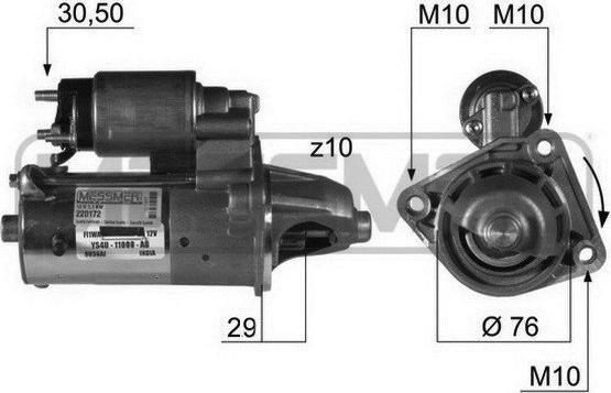 ERA 220172A - Startmotor xdelar.se