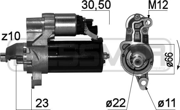 ERA 220848A - Startmotor xdelar.se