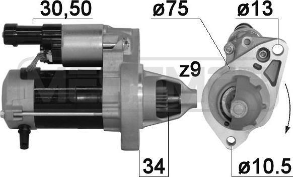 ERA 220881A - Startmotor xdelar.se