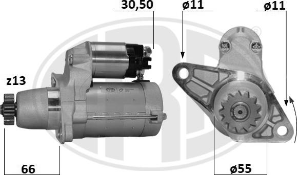 ERA 221062A - Startmotor xdelar.se