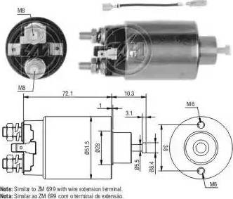 ERA 227101 - Solenoid, startmotor xdelar.se