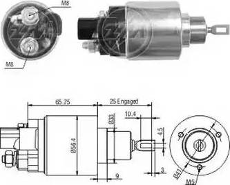 ERA 227878 - Solenoid, startmotor xdelar.se