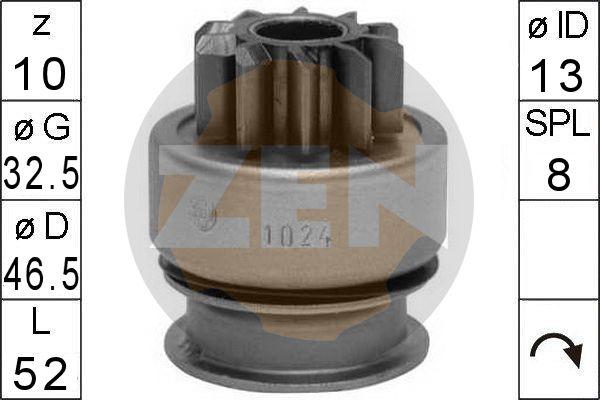 ERA ZN1024 - Drev, startmotor xdelar.se