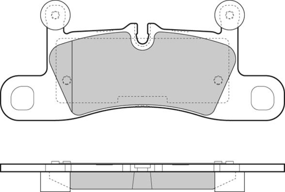 FMSI-VERBAND 8756D1390 - Bromsbeläggssats, skivbroms xdelar.se