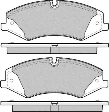 Valeo 302439 - Bromsbeläggssats, skivbroms xdelar.se