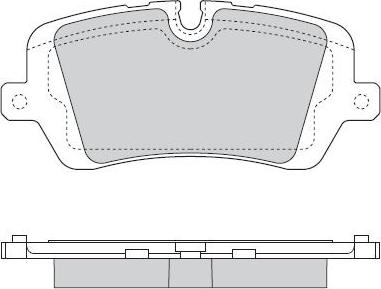 Valeo 302415 - Bromsbeläggssats, skivbroms xdelar.se