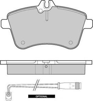 Valeo 302475 - Bromsbeläggssats, skivbroms xdelar.se