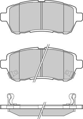 Valeo 302499 - Bromsbeläggssats, skivbroms xdelar.se