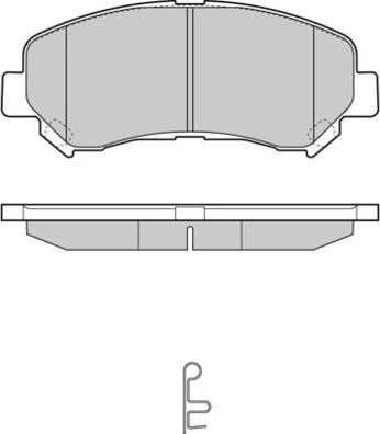 Magneti Marelli PF0351 - Bromsbeläggssats, skivbroms xdelar.se