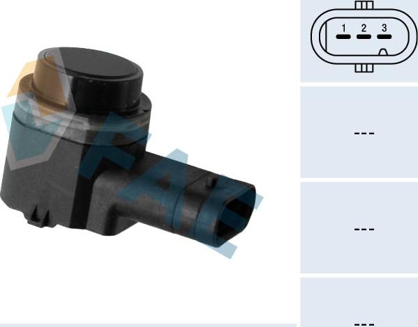 FAE 66014 - Sensor, parkeringshjälp xdelar.se