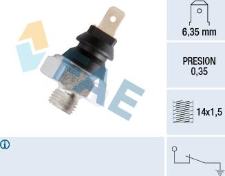 FAE 11410 - Sensor, oljetryck xdelar.se