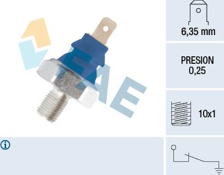 FAE 11690 - Sensor, oljetryck xdelar.se