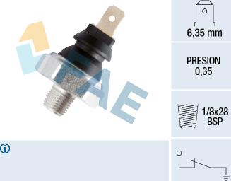 FAE 11610 - Sensor, oljetryck xdelar.se