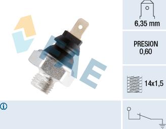 FAE 11260 - Sensor, oljetryck xdelar.se