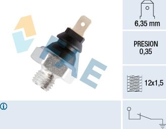 FAE 11200 - Sensor, oljetryck xdelar.se