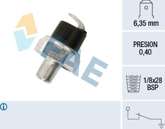 FAE 11730 - Sensor, oljetryck xdelar.se