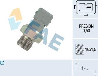 FAE 12460 - Sensor, oljetryck xdelar.se