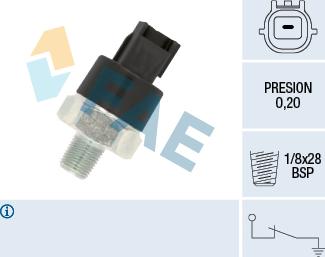 FAE 12555 - Sensor, oljetryck xdelar.se